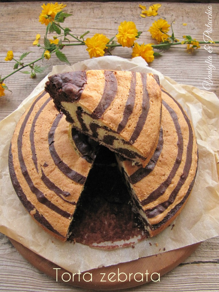torta zebrata